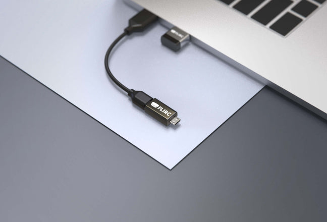 Plugged into laptop
