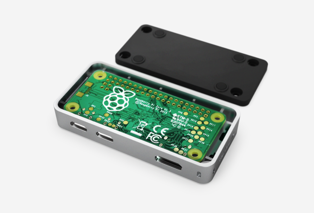 pi zero opened up