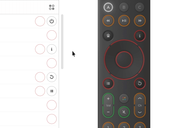 drag and drop buttons